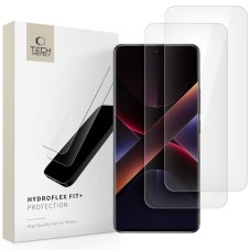 Hydrogelová fólie Hydrogelová fólie Tech-Protect Anti-Spy Hardened Film Fit+ 2-Pack Xiaomi Redmi Note 14 Pro 5G / 14 Pro+ Plus 5G / Poco X7 5G Clear