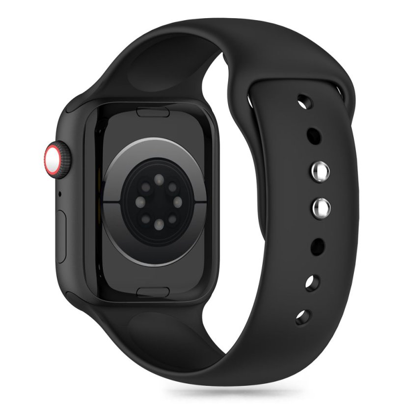 Remienok Tech-Protect Silicone Apple Watch 6 / 7 / 8 / 9 / 10 / SE (40 / 41 / 42 mm) Black