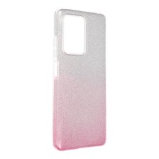 Kryt SHINING Case  Xiaomi Redmi Note 12 Pro+ 5G priesvitný/ružový
