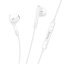 Slúchadlá Wire Earphones USB C Hoco M93 White