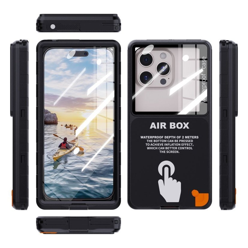 Tok Case Airbox Max 6.9 Shellbox Waterproof Black