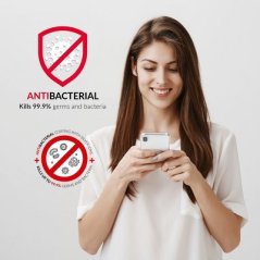 Forcell AntiBacterial kryt pre iPhone XS Max transparentný Forcell AntiBacterial kryt pre iPhone XS Max transparentný