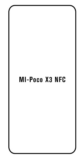 Hydrogel - ochranná fólia - Xiaomi Poco X3 NFC