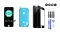 MULTIPACK - Čierny LCD displej iPhone 8 Plus + LCD adhesive (lepka pod displej) + 3D ochranné sklo + sada náradia