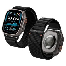 Óraszíj Spigen Wbf1 óraszíj Apple Watch 8 / 9 / 10 / 11 / SE / Ultra (44 / 45 / 46 / 49 mm) Black