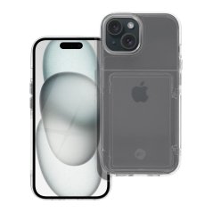 Kryt Forcell F-Protect Crystal Pocket Case iPhone 15 Priesvitný
