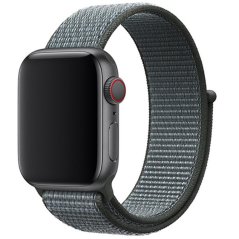 Nylonový remienok pre Apple Watch (38/40/41mm) Storm Gray