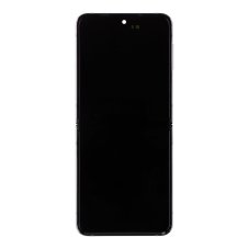 Kijelző kerettel Samsung F721 Samsung Galaxy Z Flip 4 5G Bora Purple (Service Pack - eredeti pótalkatrész)