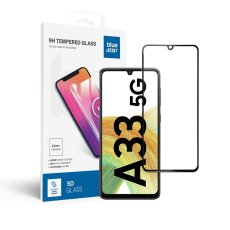 Ochranné tvrdené sklo to Samsung Galaxy A33 5G (Full Glue / Case Friendly) Blue Star 5D Black