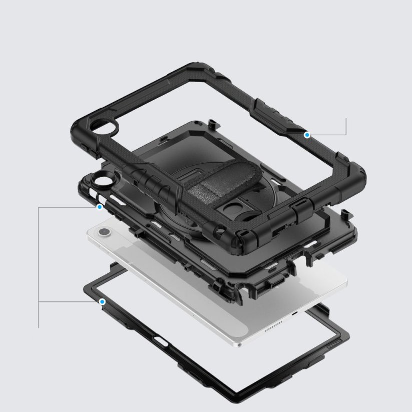 Kryt Tech-Protect Solid Lenovo Tab 10.1 Tb-311 Black