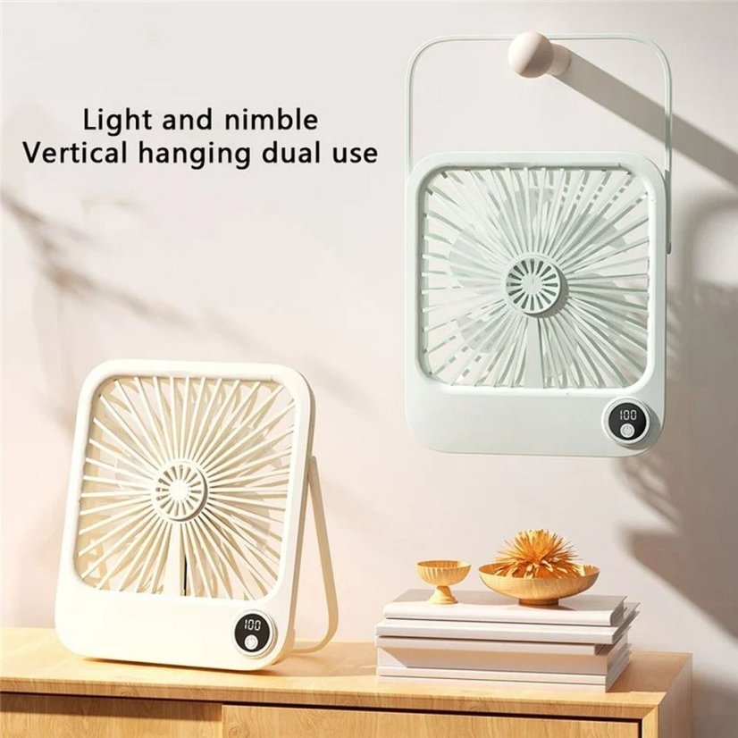 Desk Fan With Adjustable Stand W30 Purple