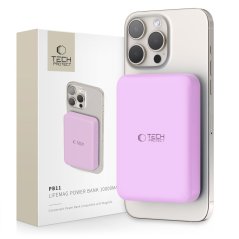 Externá batéria Tech-Protect Pb11 Lifemag Magsafe Power Bank 10000Mah Lilac Externá batéria Tech-Protect Pb11 Lifemag Magsafe Power Bank 10000Mah Lilac