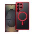 Kryt Case Samsung Galaxy S25 Ultra Electro Mag Cover s MagSafe Red