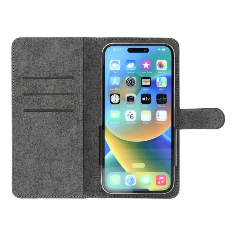 Tok Flip Case Samsung Galaxy S21 / Note / Note 2 / Note 3 / S10 / Huawei P30 Lite / P9 / P9 Lite / Sony Xperia Z3 / Z4 / Z5 Black