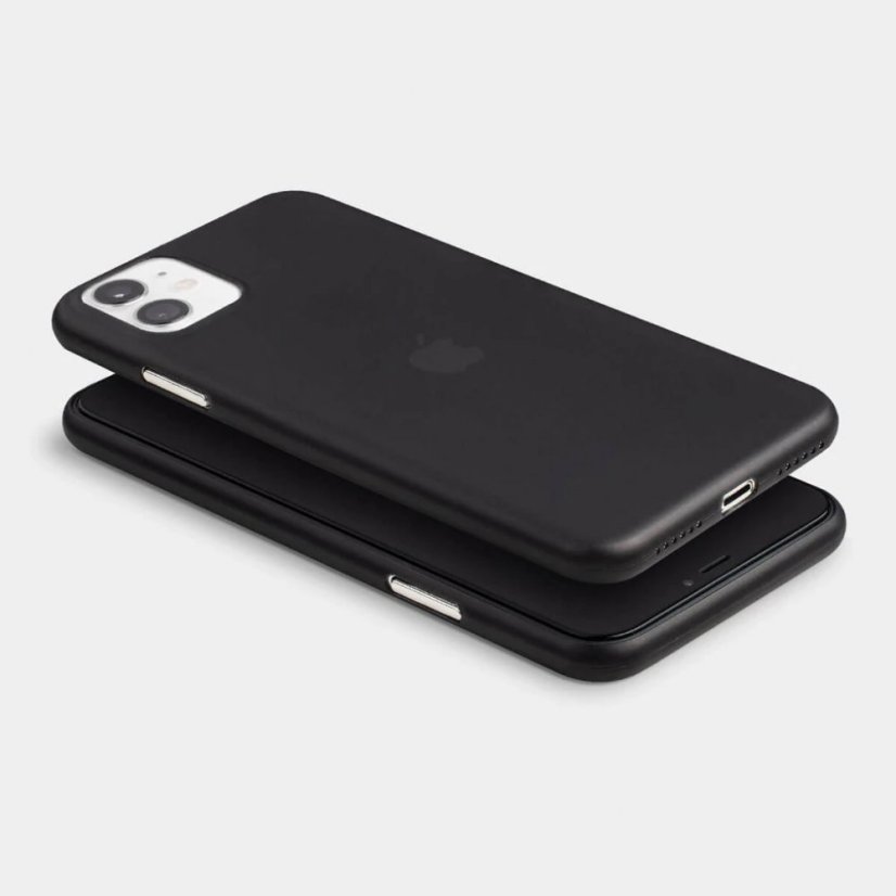 Slim Minimal iPhone 12 fekete