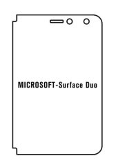 Hydrogel - ochranná fólia - Microsoft Surface Duo - pravá strana