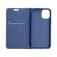 Forcell LUNA Book Carbon  iPhone 13 Pro modrý
