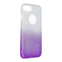 Kryt Forcell SHINING Case  iPhone 7 / 8 priesvitný/fialový