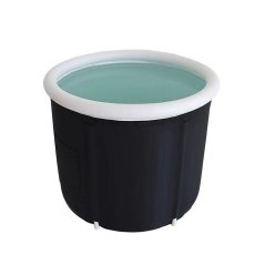 Foldable Portable Inflatable Bathtub 80 X 79 cm Black Foldable Portable Inflatable Bathtub 80 X 79 cm Black