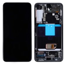 Kijelző + érintőképernyő Samsung Galaxy S22 kerettel