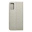 Kryt Forcell LUNA Book Gold  Xiaomi POCO M4 Pro 5G strieborný