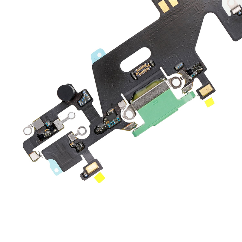 iPhone 11 - dokkolótöltő alsó hajlékony csatlakozó (zöld)