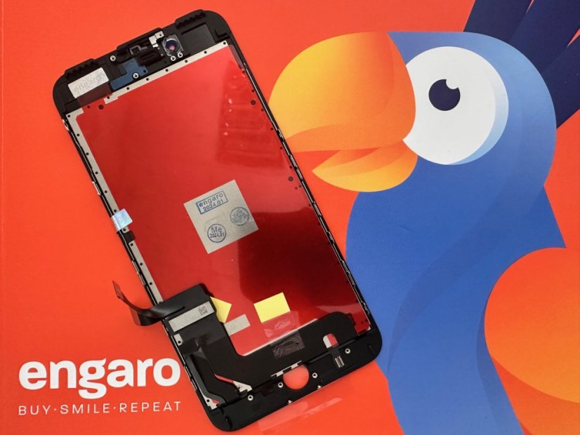 ORIGINÁLIS fekete LCD kijelző iPhone 7 Plus + érintőlemez