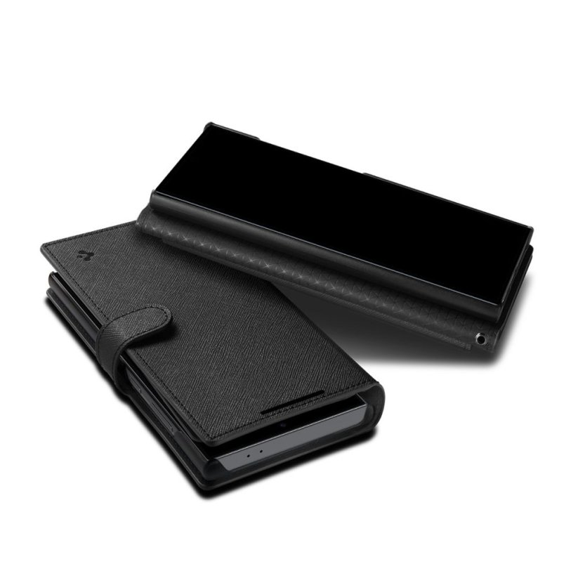 Kryt Spigen Wallet ”S” Plus Samsung Galaxy S24 Ultra Black