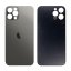 Apple iPhone 12 Pro Max - Sklo zadného housingu so zväčšeným otvorom na kameru (Graphite)