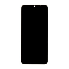 Kijelző kerettel Xiaomi Redmi 12C Black (Service Pack - eredeti pótalkatrész)