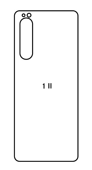 Hidrogél - hátsó védőfólia - Sony Xperia 1 II