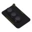 Védőüveg 5D Full Glue Camera Protective Edzett védőüveg - Samsung Galaxy S25 Black