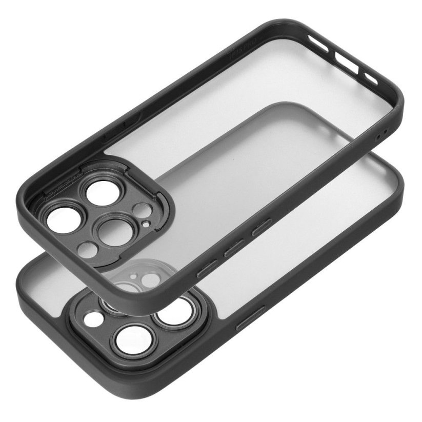 Kryt Ochranné sklo Variete Case iPhone 15 Pro Max Black