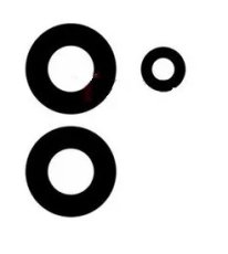 Náhradné sklo zadnej kamery - Xiaomi Redmi Note 13 5G / 13 Pro 5G