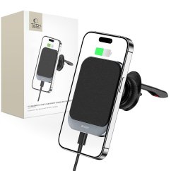 Držiak do auta Tech-Protect mm15W-V2 Magnetic Magsafe Vent Car Mount Wireless Charger 15W Black