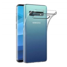 Kryt Case Samsung Galaxy S10 5G Silikónový kryt s hrúbkou 0,5 mm Priesvitný
