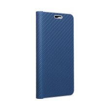 Kryt Forcell LUNA Book Carbon Huawei P Smart 2021 modrý