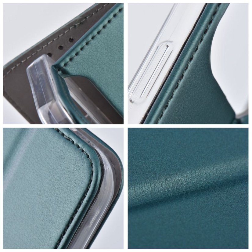 Kryt Smart Magneto Book Case Motorola Moto G57 Power Dark Green