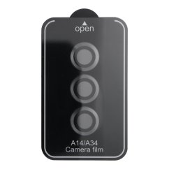 Ochranné sklo Camera Protector 9H Samsung Galaxy A14 / A34 Balck