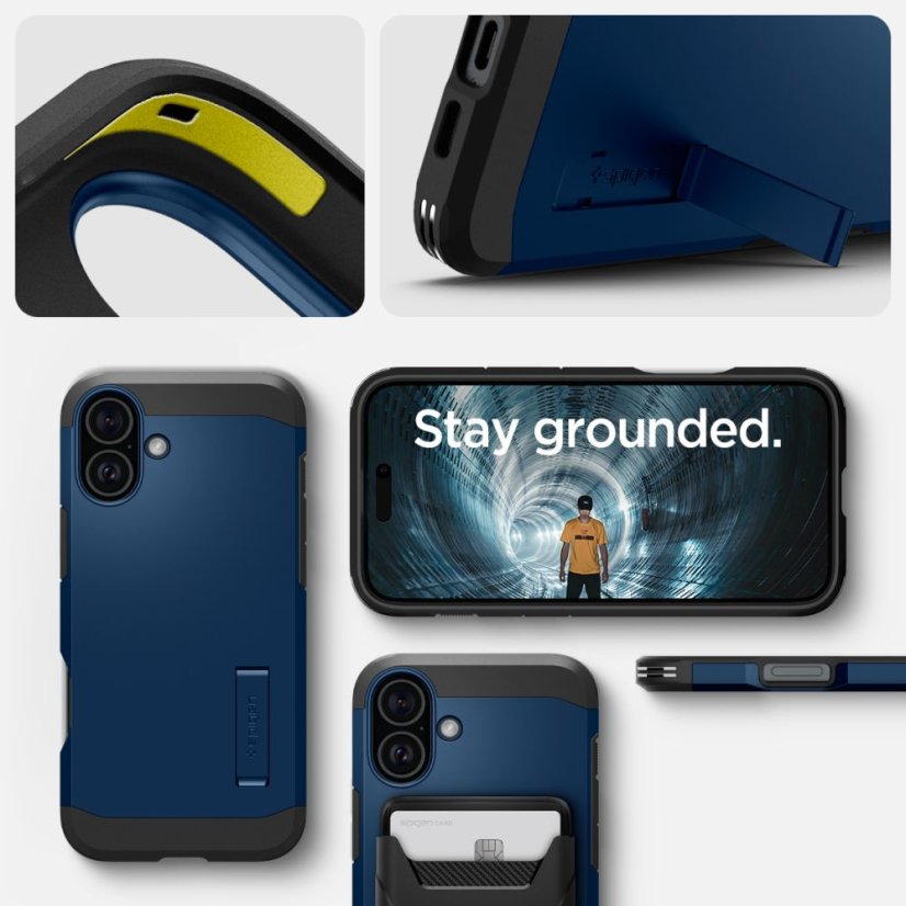 Kryt Spigen Tough Armor Mag Magsafe iPhone 16 Navy Blue