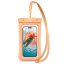 Vodeodolné púzdro Spigen A610 Universal Waterproof Float Case Apricot
