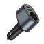 Nabíjačka auta Car Charger Hoco USB A + USB C + Cigarette Lighter Pd Qc3.0 3A 35W Z56 Black