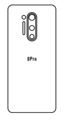 Hydrogel - zadná ochranná fólia - OnePlus 8 Pro Hydrogel - zadná ochranná fólia - OnePlus 8 Pro