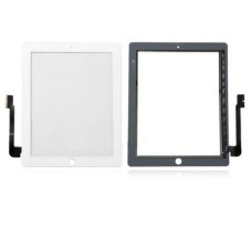 Apple iPad 3/iPad 4 - dotyková plocha, sklo (digitizér), originál - bílý