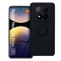 Kryt Case Xiaomi Redmi Note 14 Pro Plus 5G Silicone Ring Black