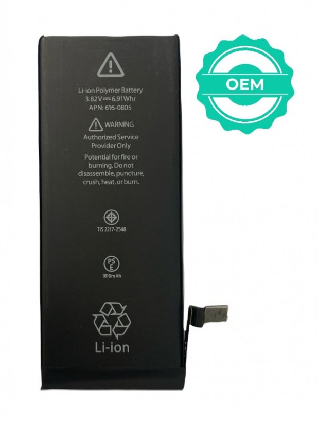 Akkumulátor Apple iPhone 6 - 1810mAh - OEM akkumulátor