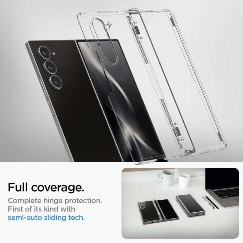 Kryt Spigen Ultra Hybrid Pro Samsung Galaxy Z Fold 6 Crystal Clear