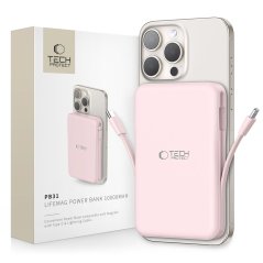 Externá batéria Tech-Protect Pb31 Lifemag Magsafe Power Bank 10000Mah Pink Externá batéria Tech-Protect Pb31 Lifemag Magsafe Power Bank 10000Mah Pink