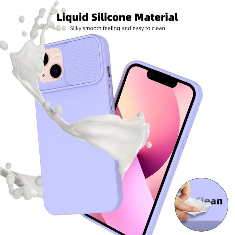 Kryt Slide Case iPhone 14 Plus Lavender