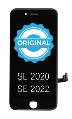 ORIGINAL Čierny LCD displej iPhone SE 2020, SE 2022 + dotyková doska